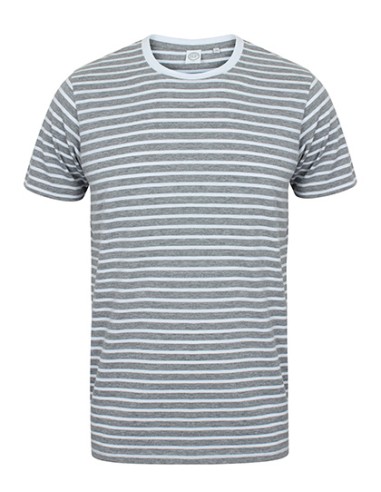 S-SF202-Unisex Striped T